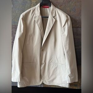 Summer weight Alfani casual sport coat. XL, 64% cotton, 31% Polyester, 5%spandex